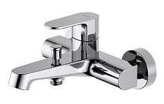 Aquatek Смеситель для ванны с душем Оберон AQ1240CR хром