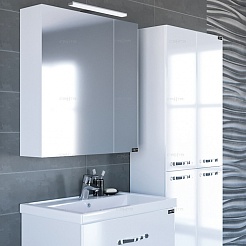 СанТа Тумба с раковиной Виктория 70 NEW напольная – фотография-7