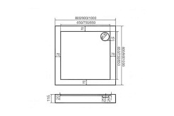 Good Door Поддон для душа Форум 90х90 – фотография-3