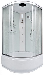 DTO Душевая кабина ЕМ4510 с гидромассажем и электрикой – фотография-1