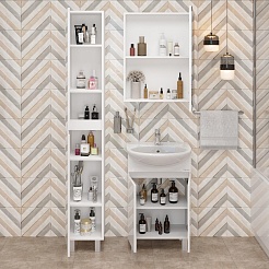 Onika Мебель для ванной Милтон 50 белая – фотография-4