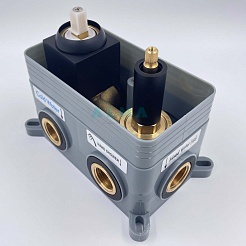 ALMAes Душевая система Elbe TVZ-0811 черная матовая – фотография-17