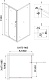 Niagara Душевая дверь в нишу Nova NG-63-9A – картинка-10