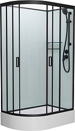 Frank Душевая кабина F412/1 R black – фотография-1
