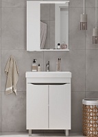 Volna Мебель для ванной Lake 60.2D L белая