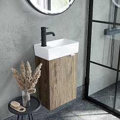 Sancos Тумба под раковину Mini 35 L дуб чарльстон – фотография-2