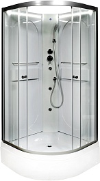 DTO Душевая кабина L590 N LED с гидромассажем – фотография-4