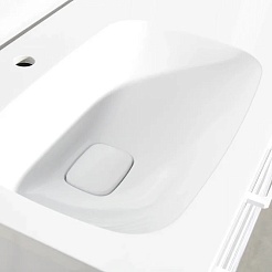 Style Line Тумба с раковиной Альба 90 L подвесная – фотография-9