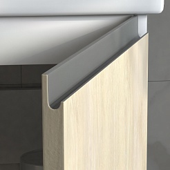 Vigo Тумба под раковину Yuma 600-2-0 белый/дуб давос – фотография-6