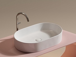 Ceramicanova Мебельная раковина Element 60 CN6048 белая – фотография-2