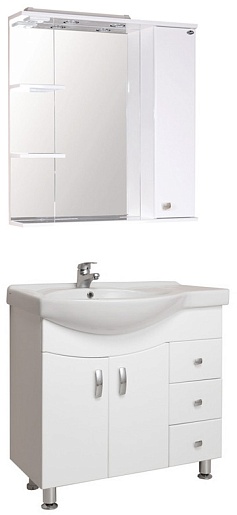 Onika Мебель для ванной "Эльбрус 82" R с б/к – фото-1