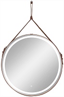 Continent Зеркало Millenium Brown Led 650