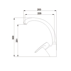 Raiber Смеситель для кухни Zenos R1102 – фотография-3