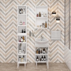 Onika Мебель для ванной Милтон 45 R белая – фотография-4