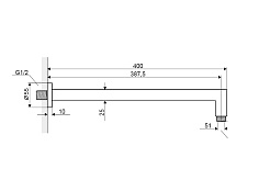 Excellent Душевой комплект FROST QUATRO TERMO AREX.4403CR – фотография-10