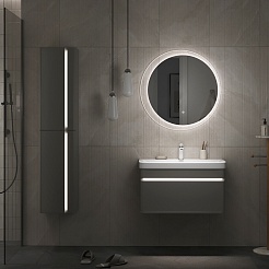 Equil Зеркало Elegante D80 с подсветкой амарок – фотография-5