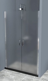 BelBagno Душевая дверь в нишу 110/190 UNO-B-2-110-CH-Cr – фотография-1