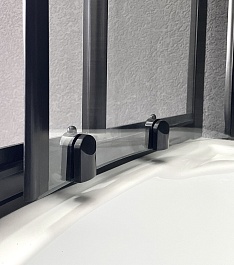 Royal Bath Душевой уголок RB90HK-T-BL 90х90х200 – фотография-3