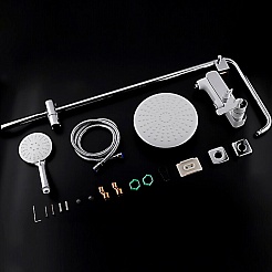 Gappo Душевая стойка G02-8 G2402-8 хром – фотография-2