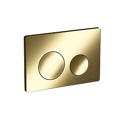 Ceramicanova Кнопка смыва Balance Circle CN12-001BG брашированное золото – фотография-2