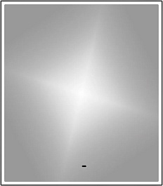 Teymi Зеркало Helmi Black Edition 70x80 Led с сенсором на взмах черное – фотография-1