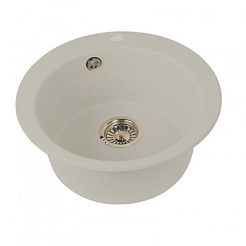 Акватон Мойка "ИВЕРИЯ" круглая, белая – фотография-1