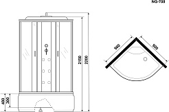 Niagara Душевая кабина NG-708-01 – фотография-11