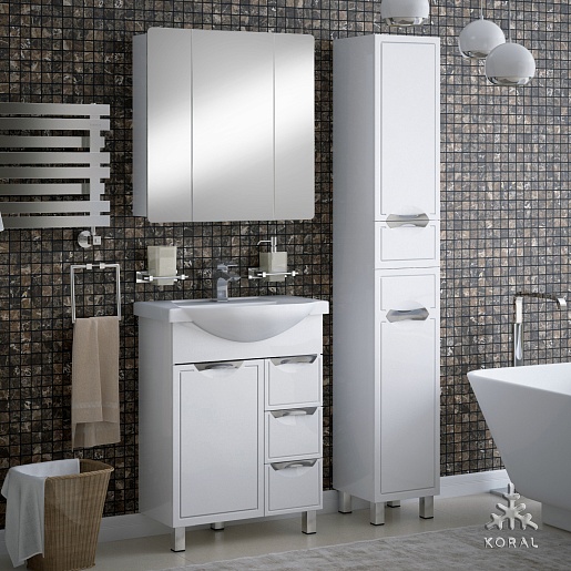 Corozo Шкаф-пенал Монро 30 Z2, корзина – фотография-2