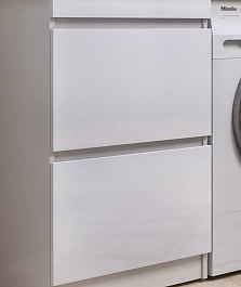 Vigo Мебель для ванной Urban 600-0-2 со столешницей под стиральную машину белая – фотография-11