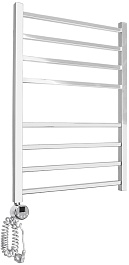 Domoterm Полотенцесушитель электрический Квадро П8 500x800 EL хром – фотография-2