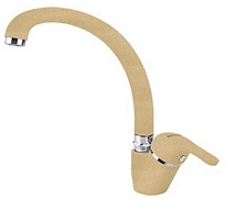 Florentina Смеситель "Омега AV" бежевый для кухонной мойки