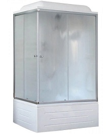 Royal Bath Душевая кабина 100/80 BP RB8100BP1-M-R с высоким поддоном – фотография-1