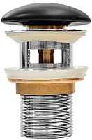 Iddis Донный клапан Optima Home OPHBM0Wi88 черный матовый