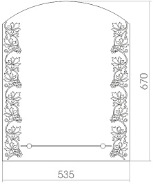 Mixline Зеркало Шарм Купидон 53.5 – фотография-2