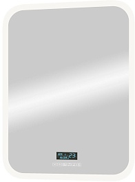 Continent Зеркало Glamour Led 700x900 с музыкальным блоком – фотография-4