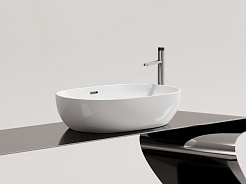 Ceramicanova Мебельная раковина Element 61 CN6064 белая – фотография-7