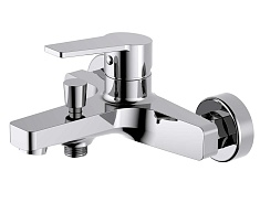 Aquatek Смеситель для ванны с душем Лугано AQ1740CR хром