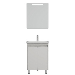 Corozo Тумба с раковиной напольная Остин 60, пайн белый – фотография-4