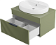Brevita Мебель для ванной Enfida 70 подвесная зеленая – картинка-23