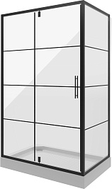 Niagara Душевой уголок Nova NG-0220-08 BLACK – фотография-2