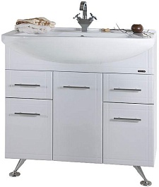 Водолей Тумба под раковину Альфа 90 с б/к – фотография-1