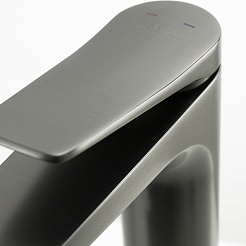 Lemark Смеситель для раковины Bronx LM3706GM графит – фотография-4