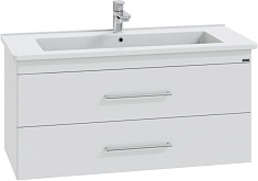 СанТа Тумба с раковиной Вегас 105 подвесная белая