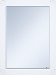 Misty Зеркало для ванной Лейла 60 белое – фотография-1