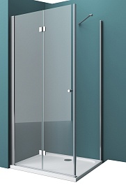 BelBagno Душевой уголок Albano 100/100 ALBANO-AS-1-100-C-Cr стекло прозрачное – фотография-1