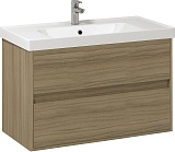 Водолей Тумба с раковиной Грейс 90 кокоболо натуральный