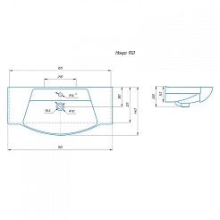 СанТа Мебель для ванной Сатурн 95 – фотография-5
