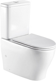 WeltWasser Унитаз Angerbach 001 GL-WT безободковый – фотография-1