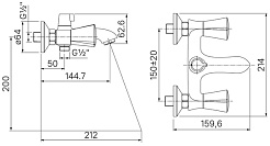 Iddis Смеситель для ванны Bounce BOUSB02i02WA – фотография-5