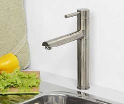 WasserKRAFT Смеситель для кухни "A8137" светлая бронза – фотография-3